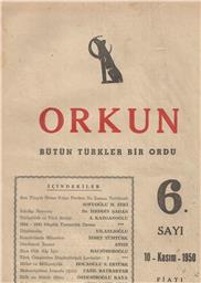 ORKUN 6. SAYI   10 - KASIM - 1950